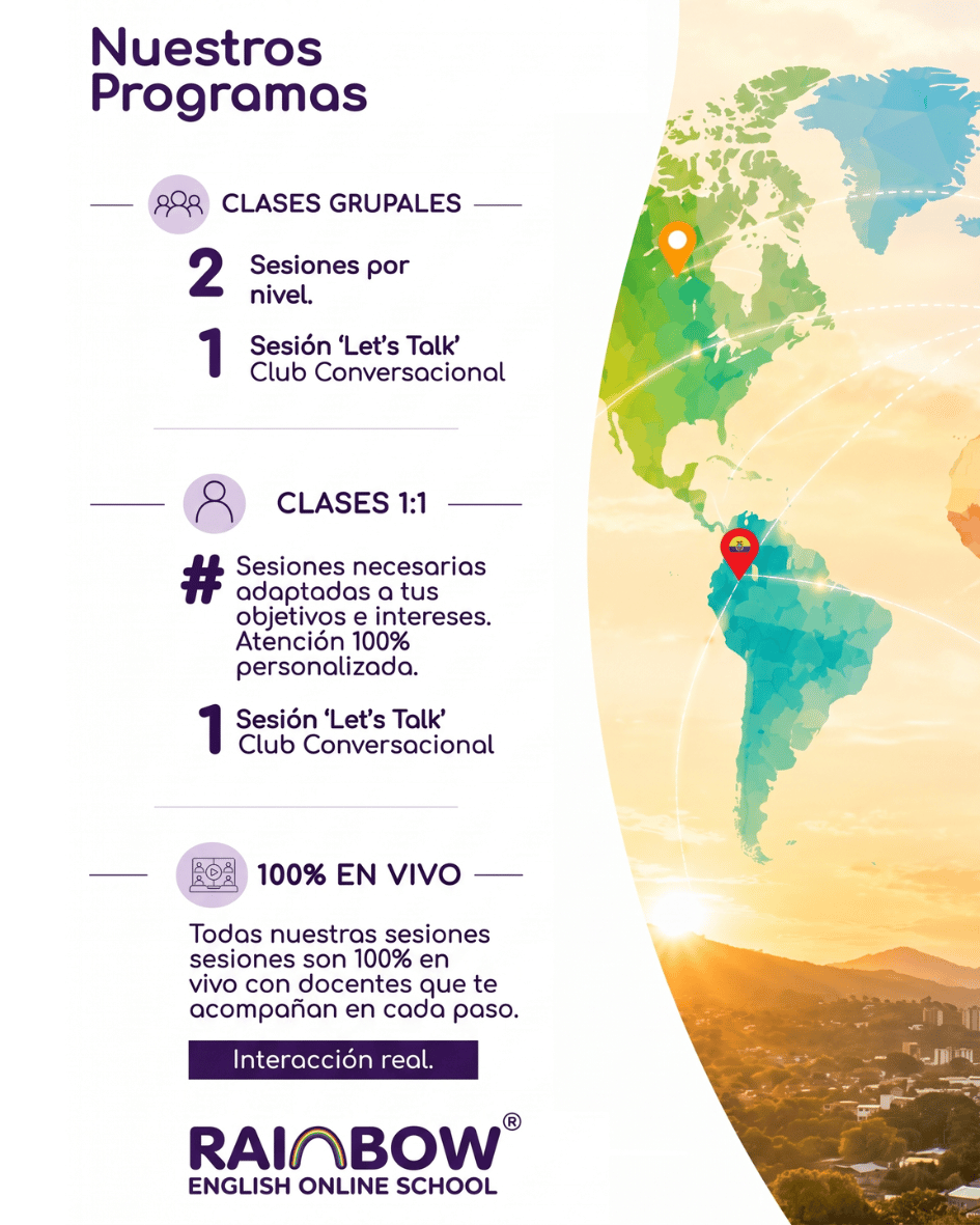 Clases Grupales y 1:1 Info