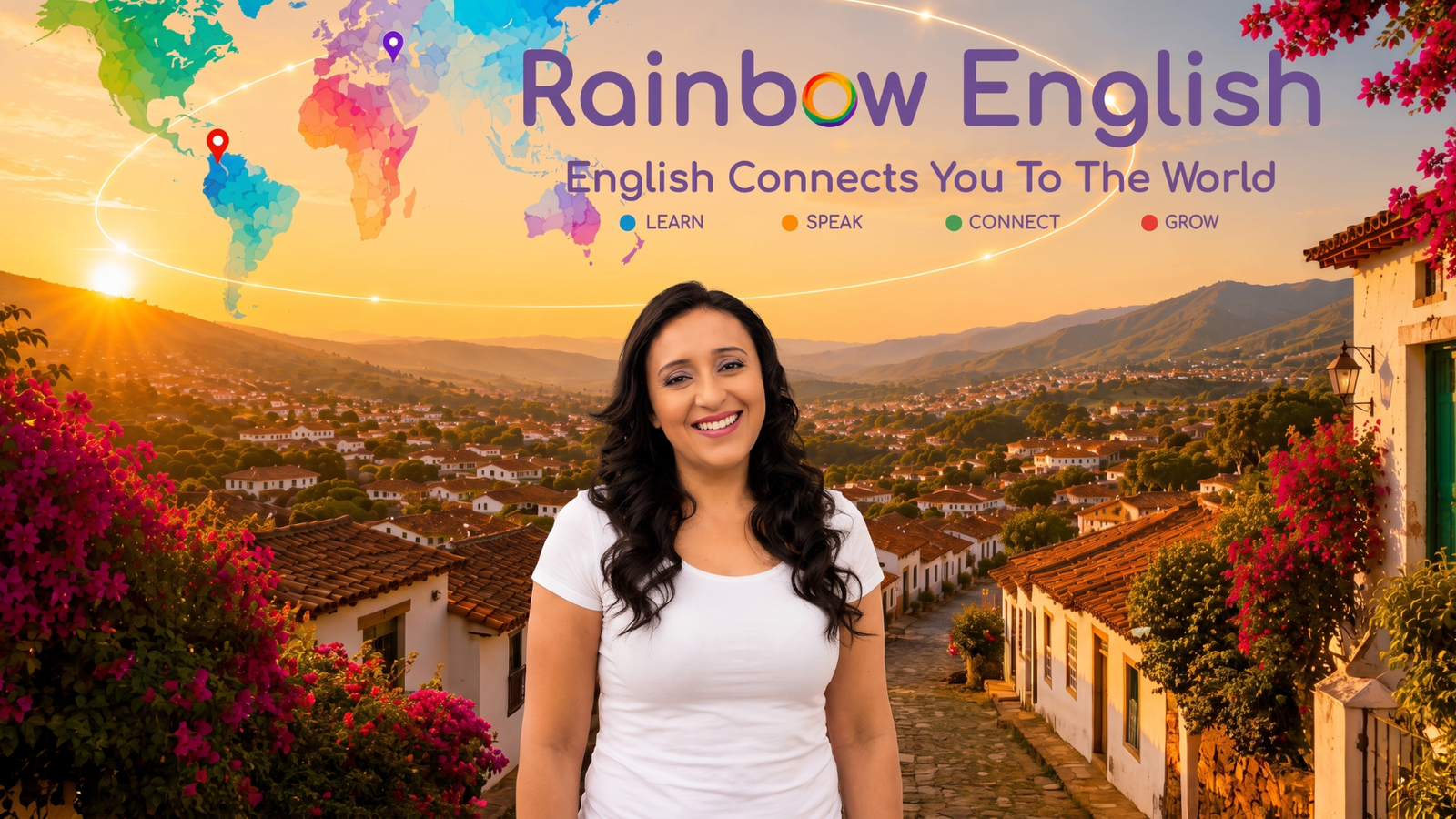 Rainbow English - Escritorio